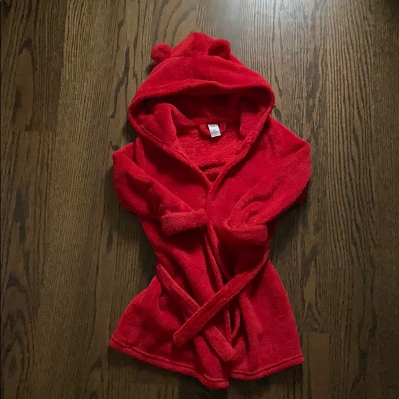 GAP Other - Baby Gap Hooded Fleece Bathrobe